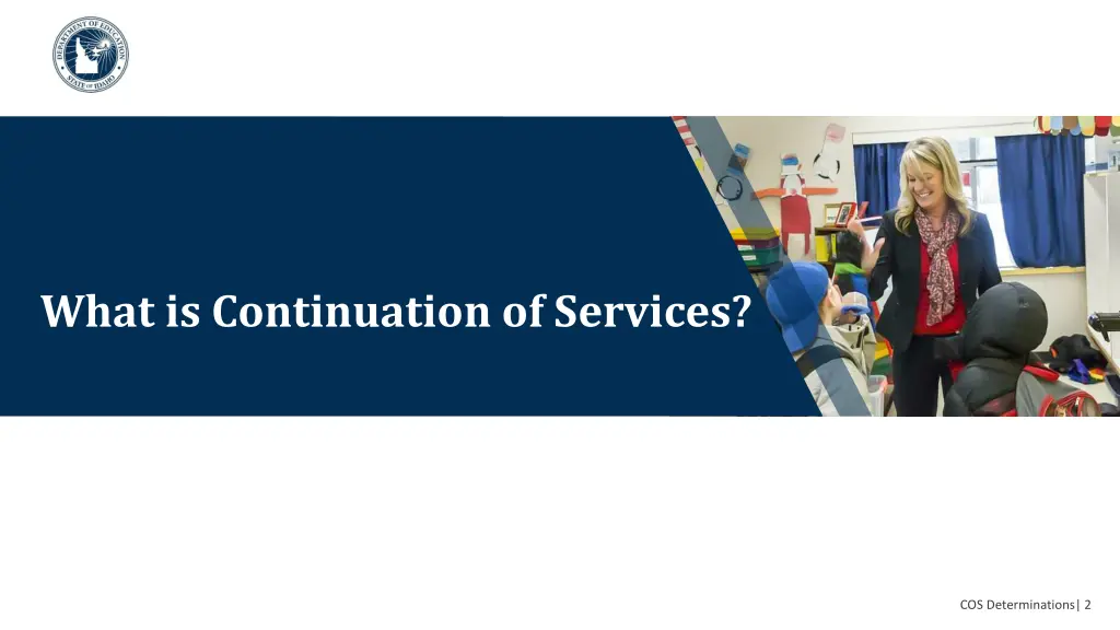 what is continuation of services