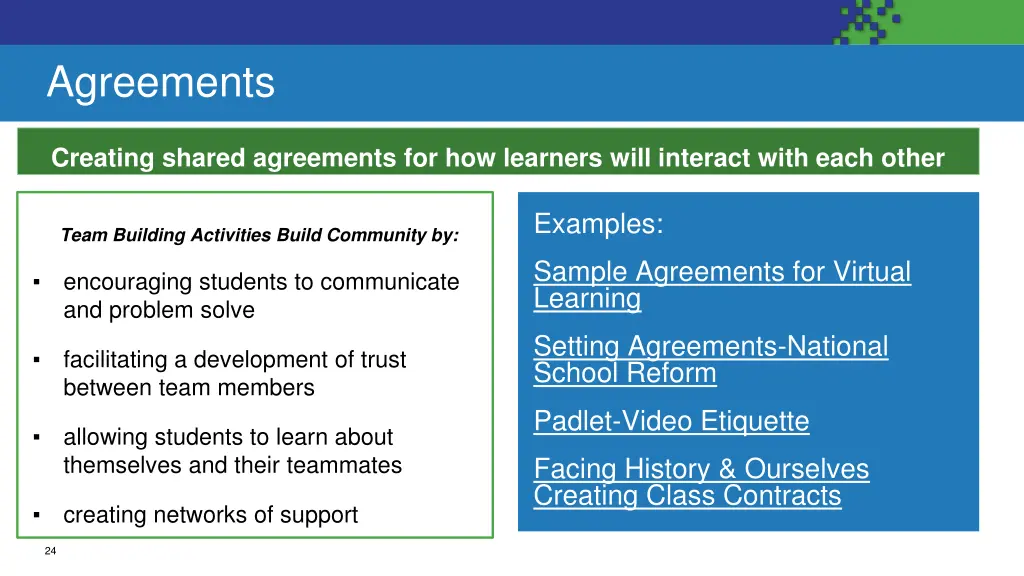 agreements