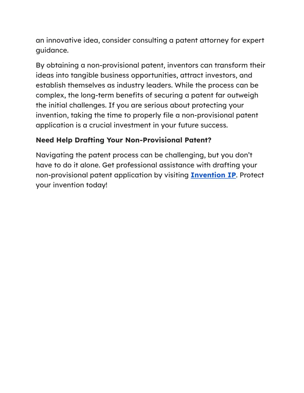 an innovative idea consider consulting a patent