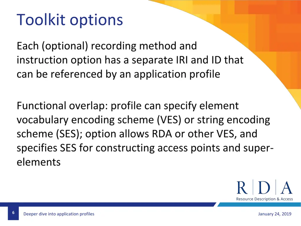 toolkit options