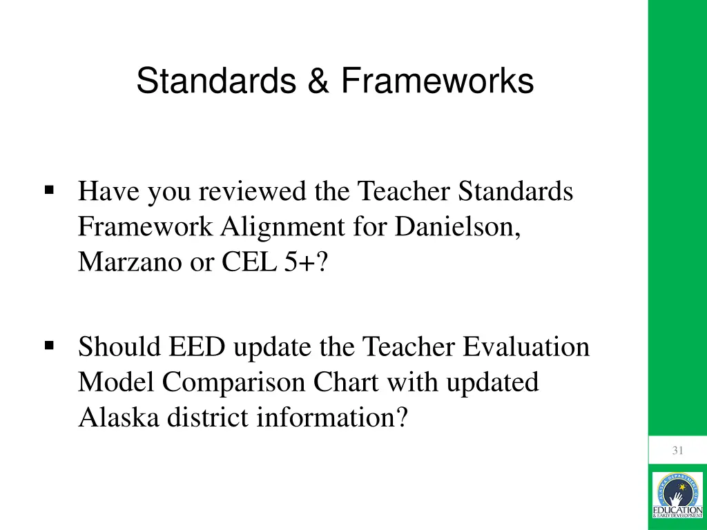 standards frameworks 1