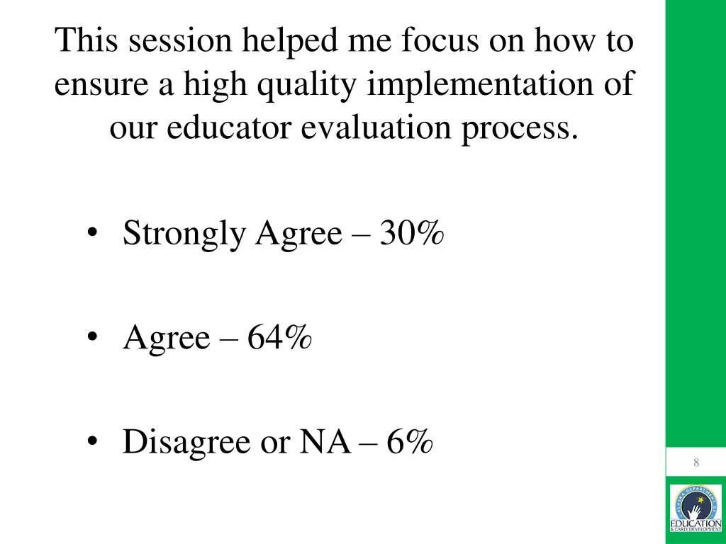 this session helped me focus on how to ensure