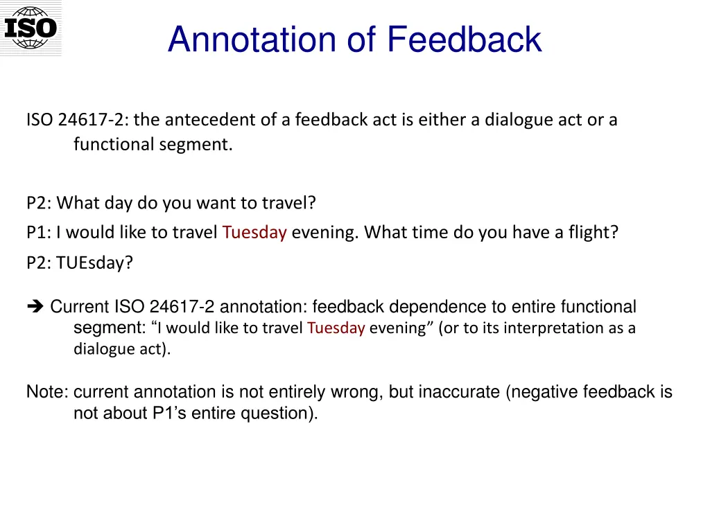 annotation of feedback 1