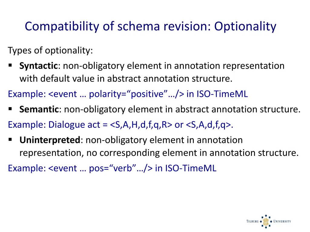 compatibility of schema revision optionality 2