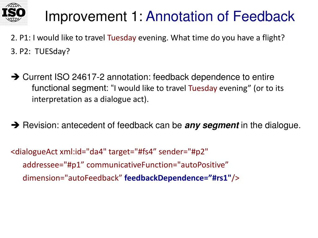 improvement 1 annotation of feedback
