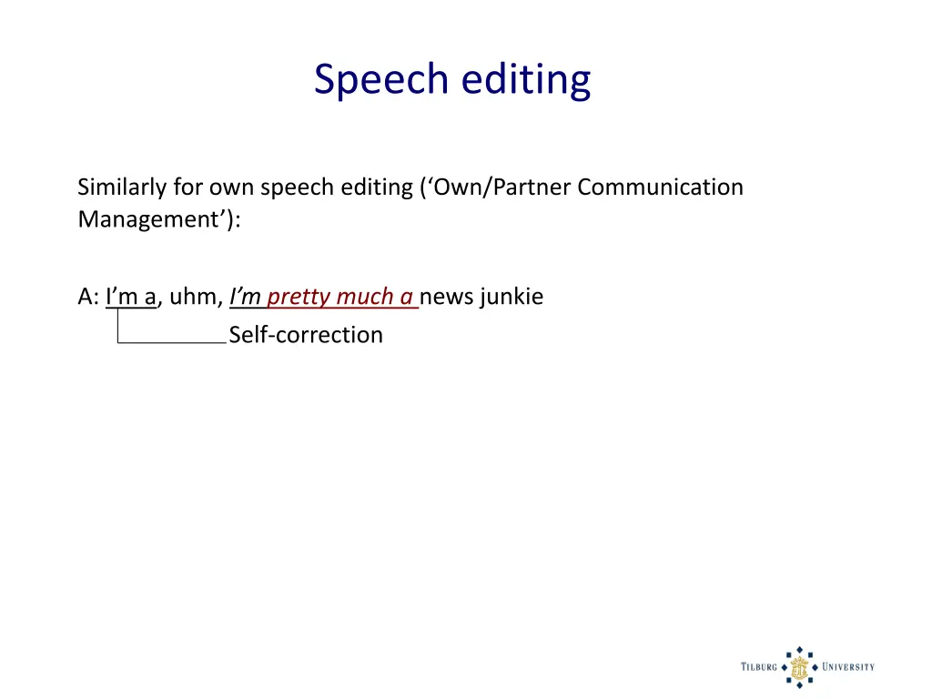 speech editing