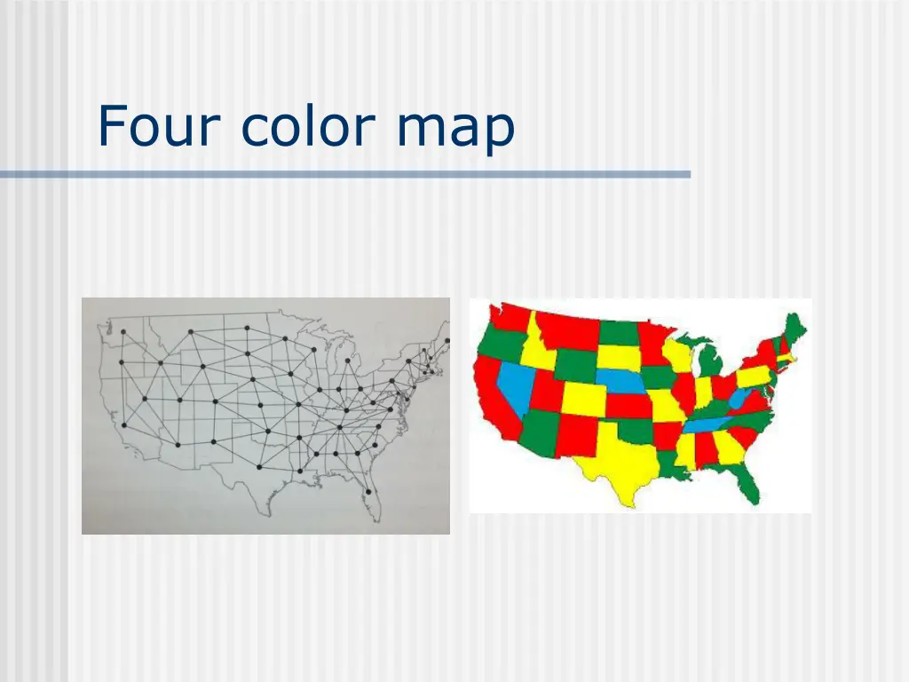 four color map
