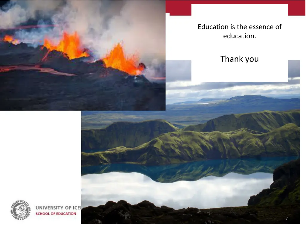 education is the essence of education