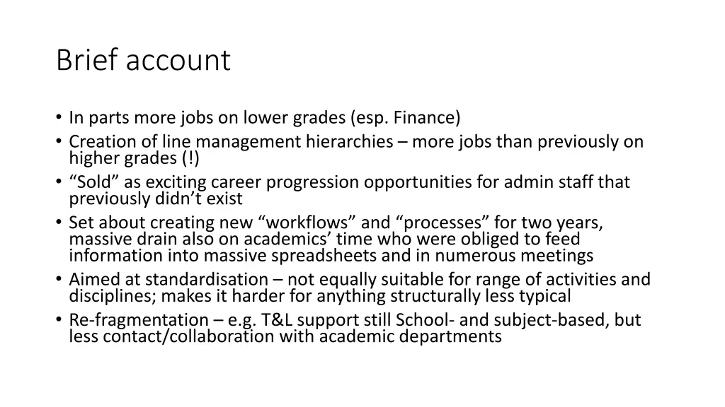 brief account 1