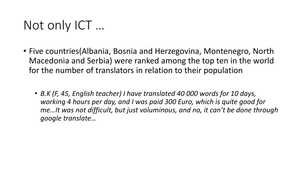 not only ict 1