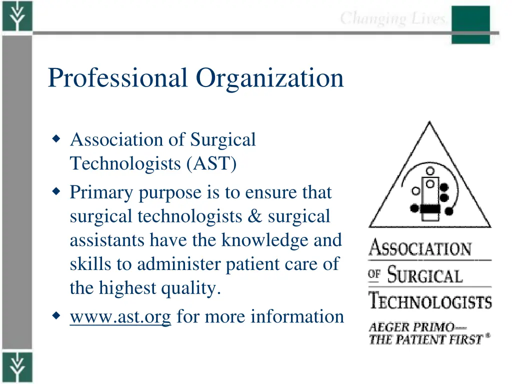 professional organization