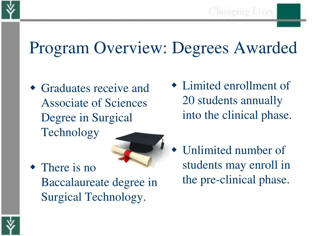 program overview degrees awarded