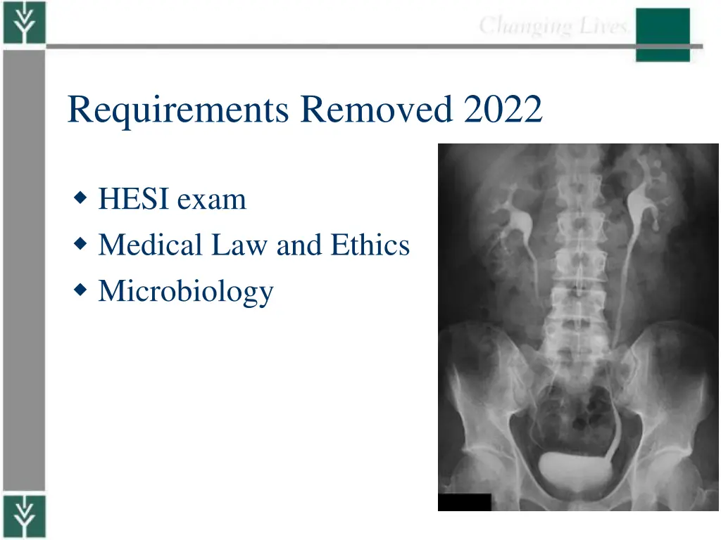requirements removed 2022