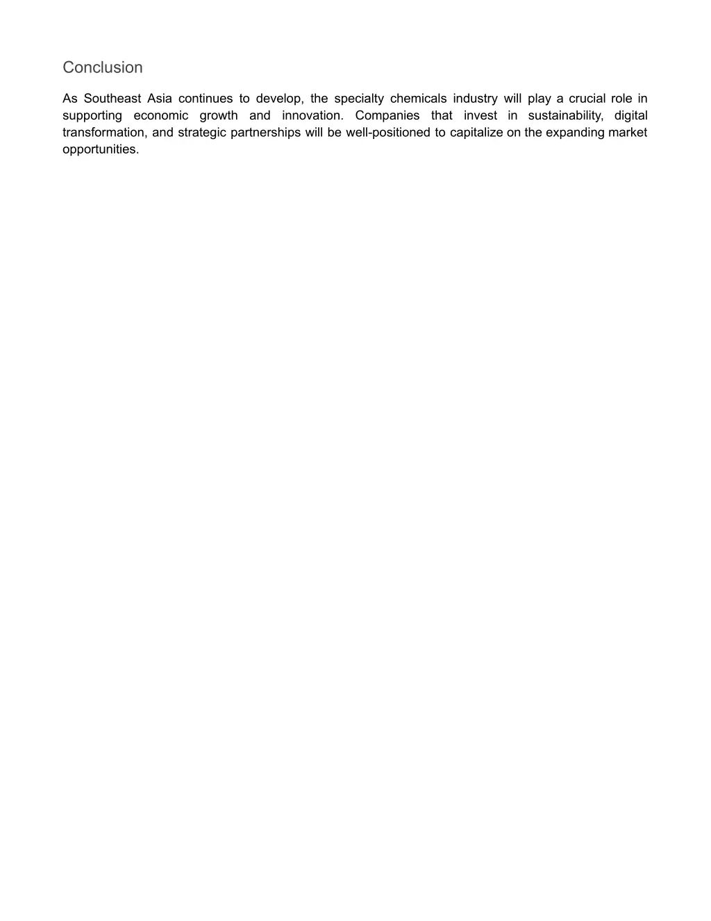 conclusion