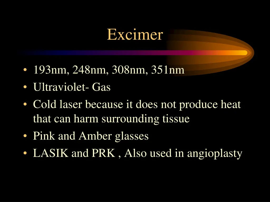 excimer