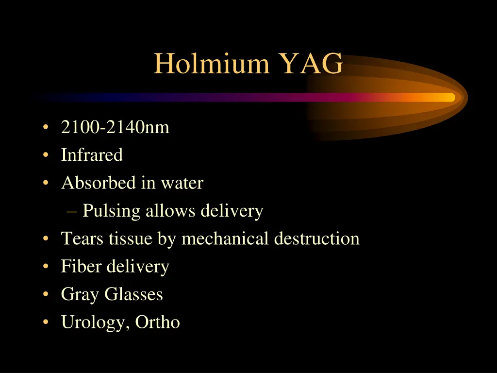 holmium yag