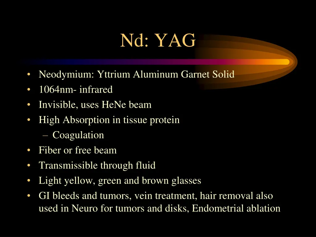 nd yag