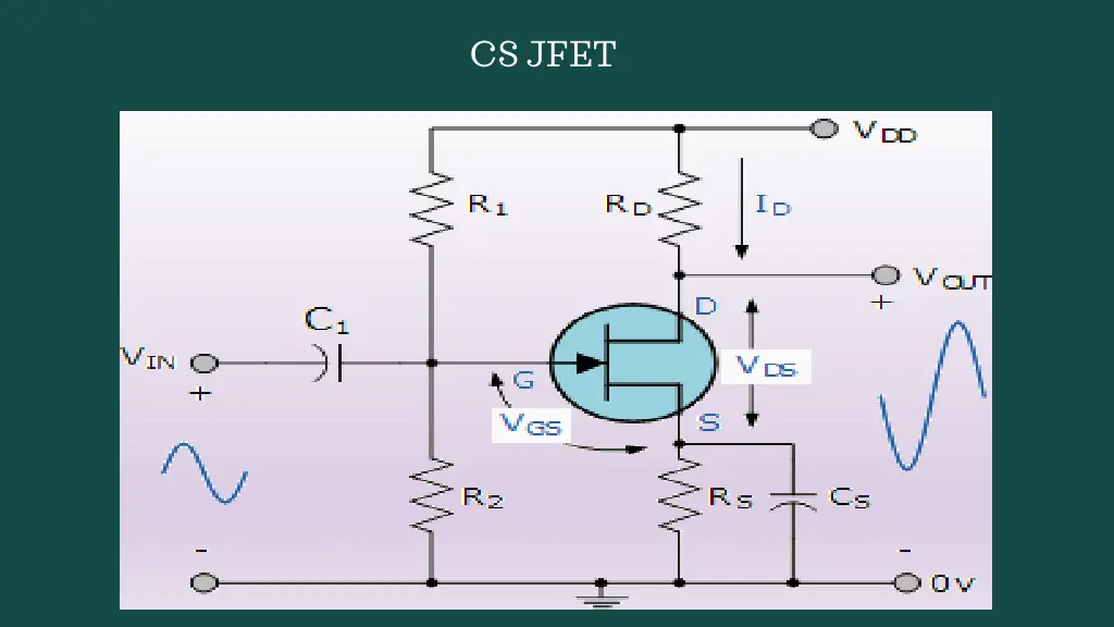 cs jfet