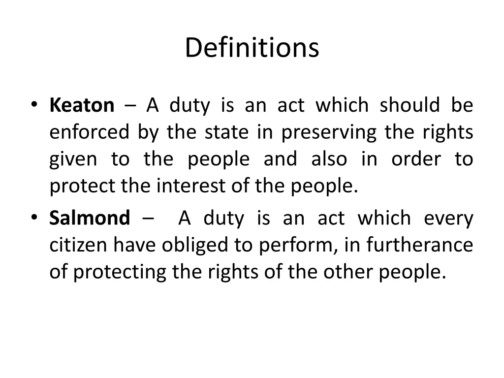 definitions