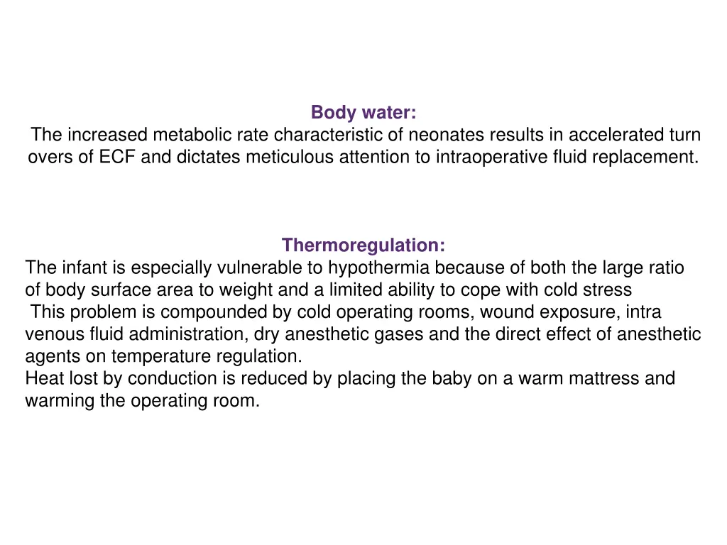 body water