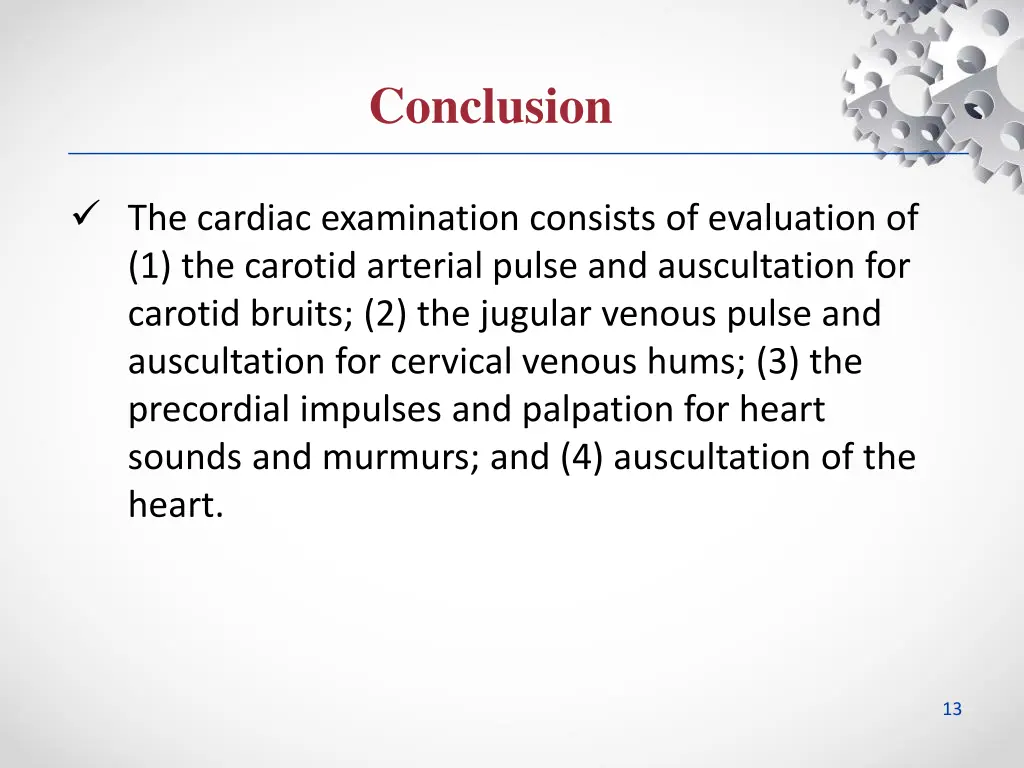 conclusion