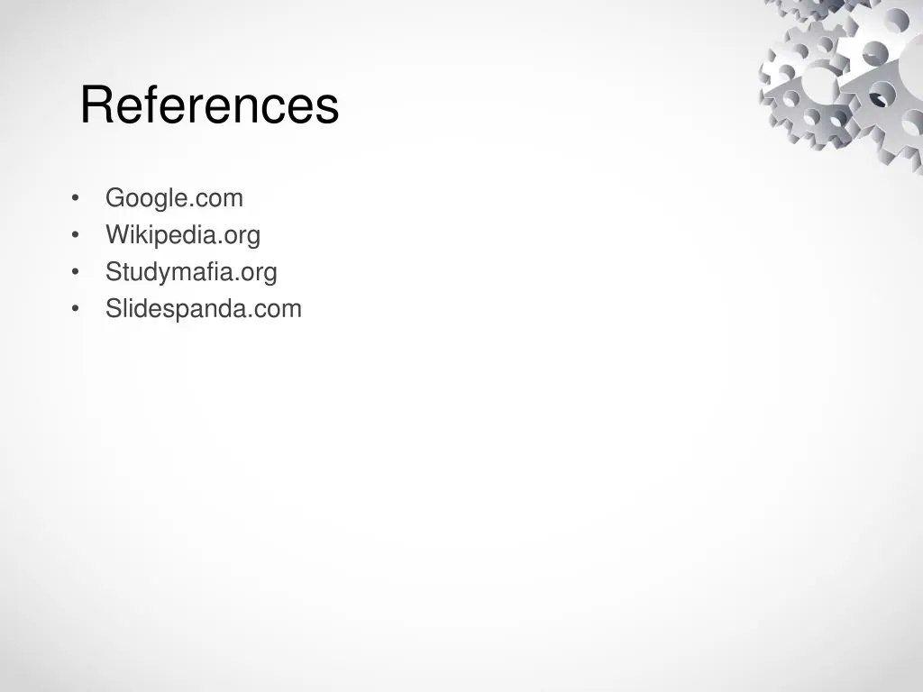 references