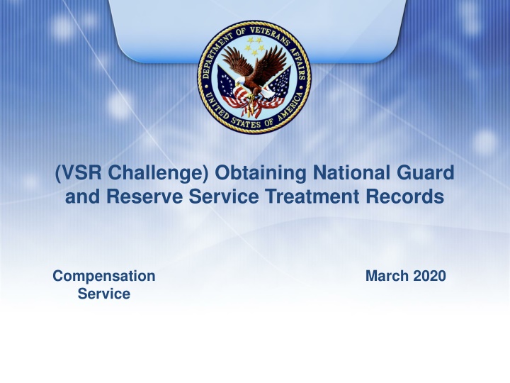 vsr challenge obtaining national guard