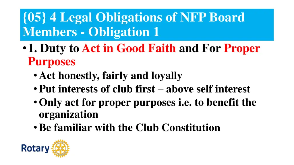 05 4 legal obligations of nfp board members
