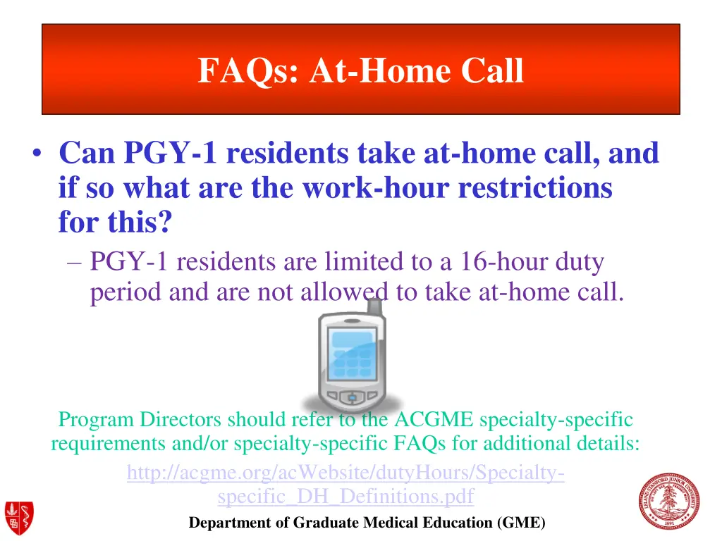 faqs at home call
