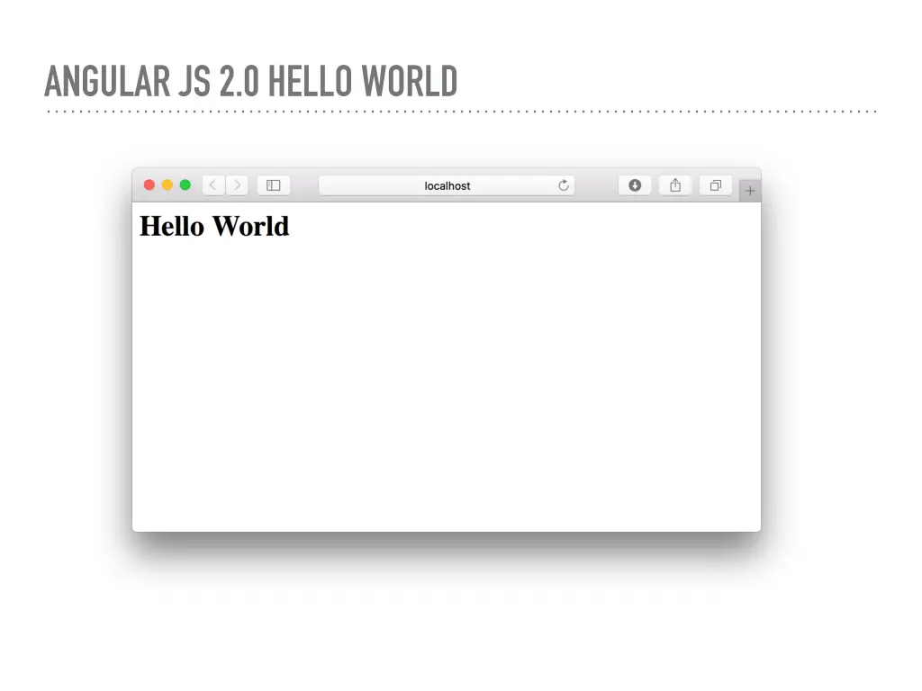 angular js 2 0 hello world 2