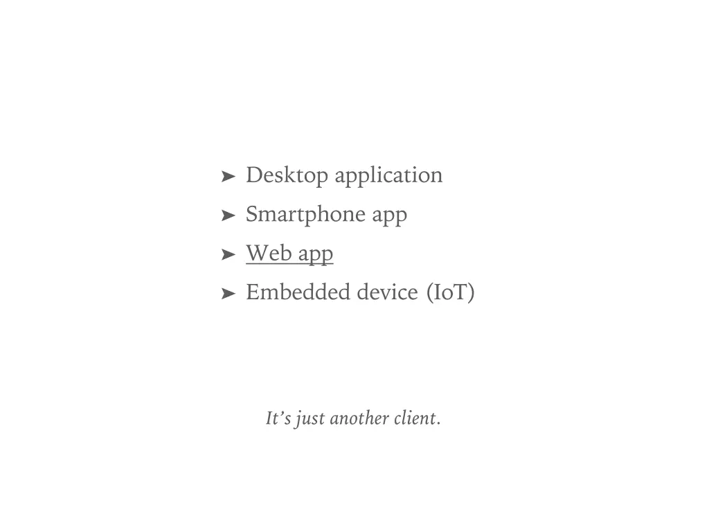 desktop application