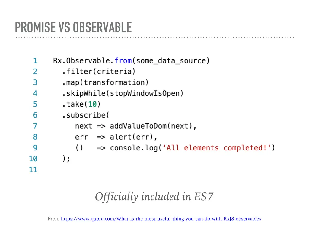 promise vs observable 2