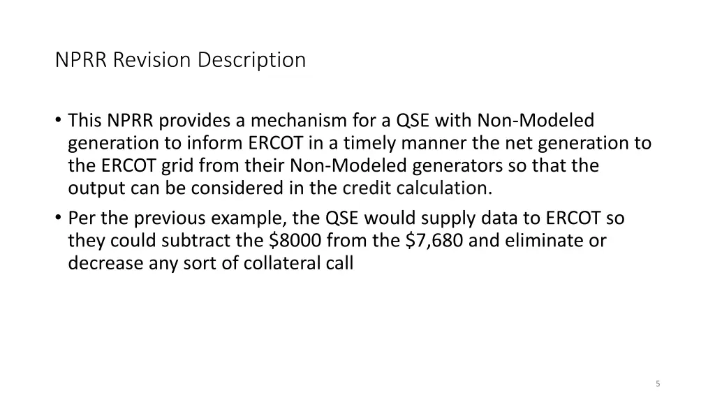 nprr revision description