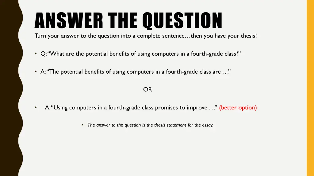answer the question turn your answer