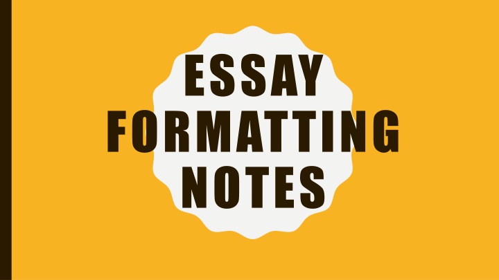 essay