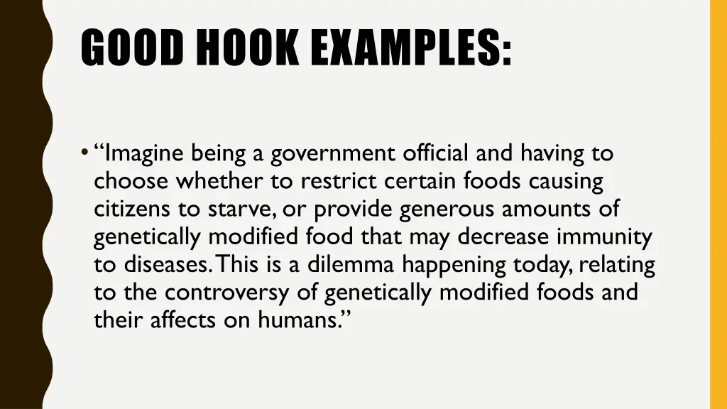 good hook examples