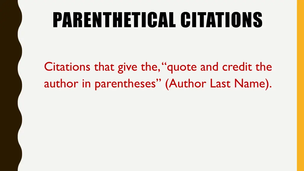 parenthetical citations