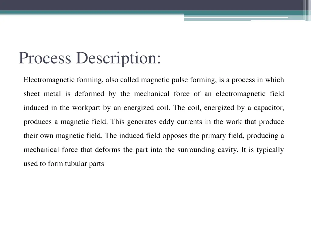 process description