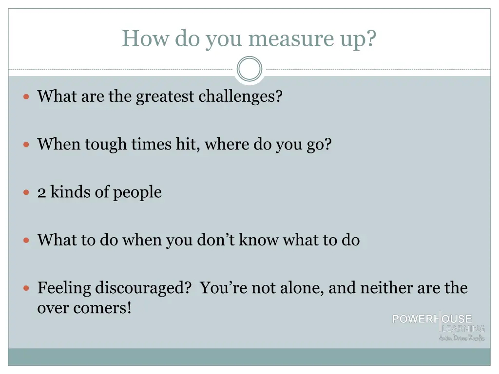 how do you measure up