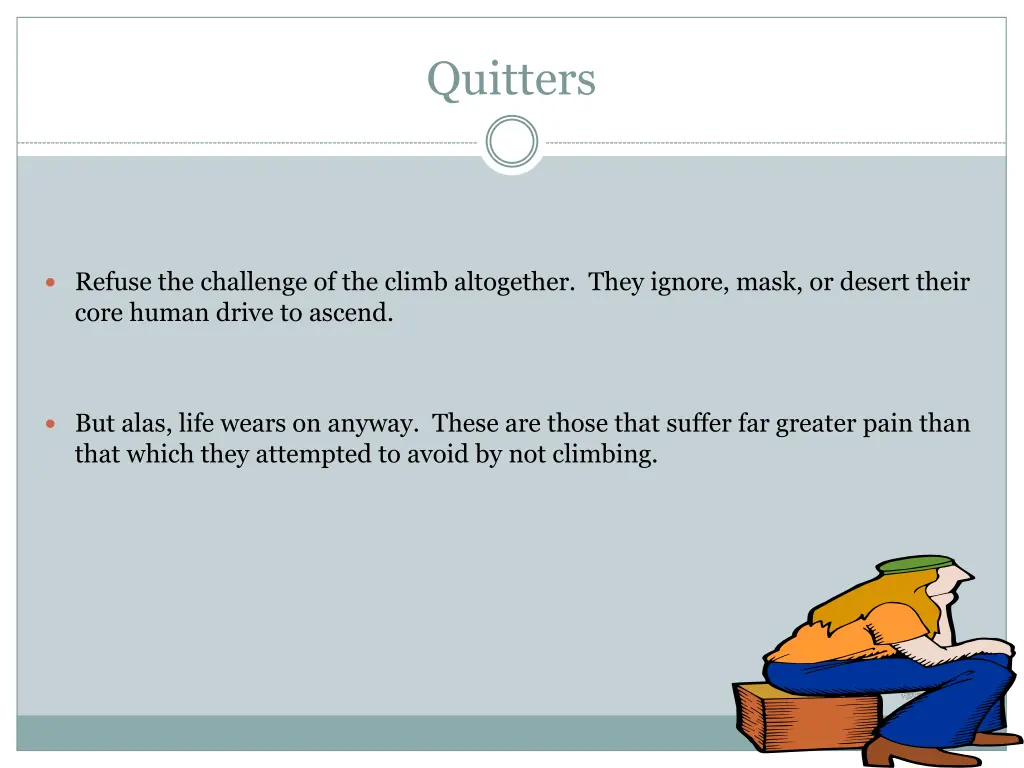 quitters