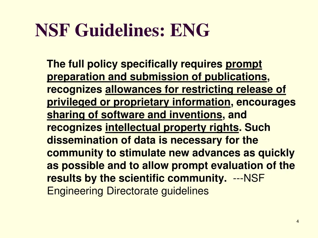 nsf guidelines eng