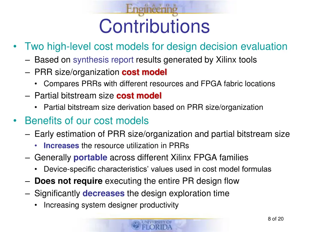 contributions