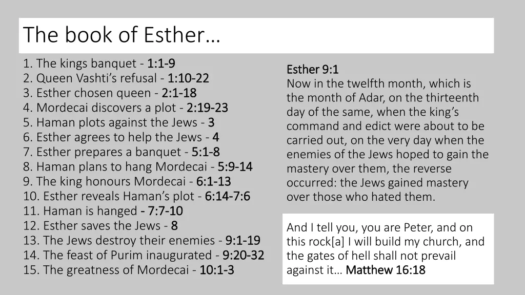 the book of esther