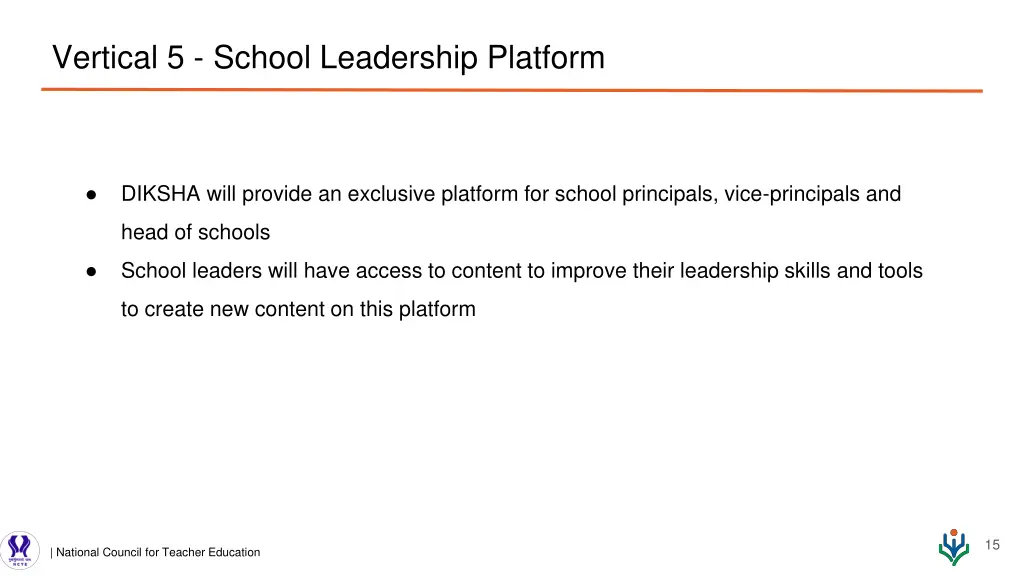 vertical 5 school leadership platform
