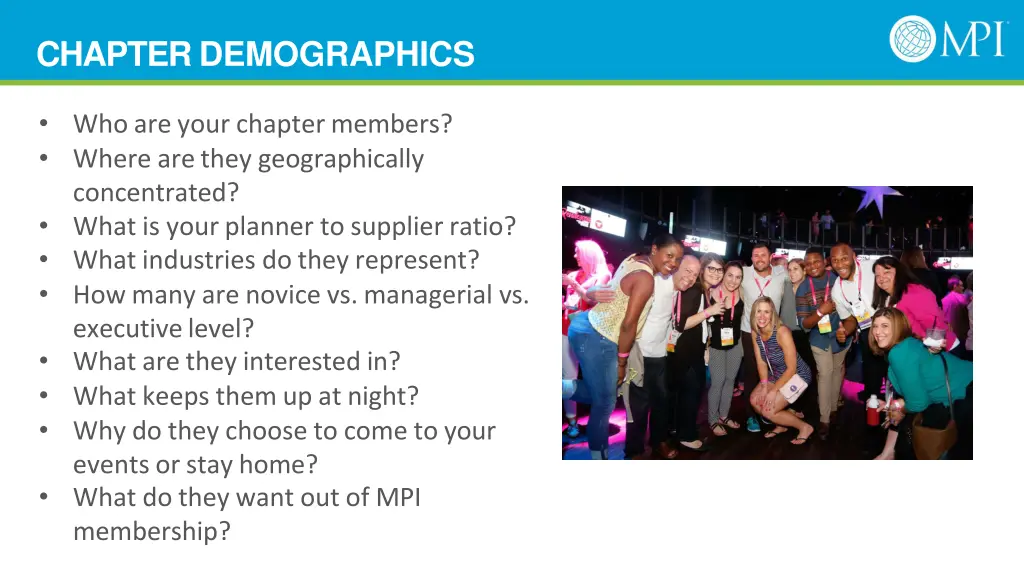 chapter demographics