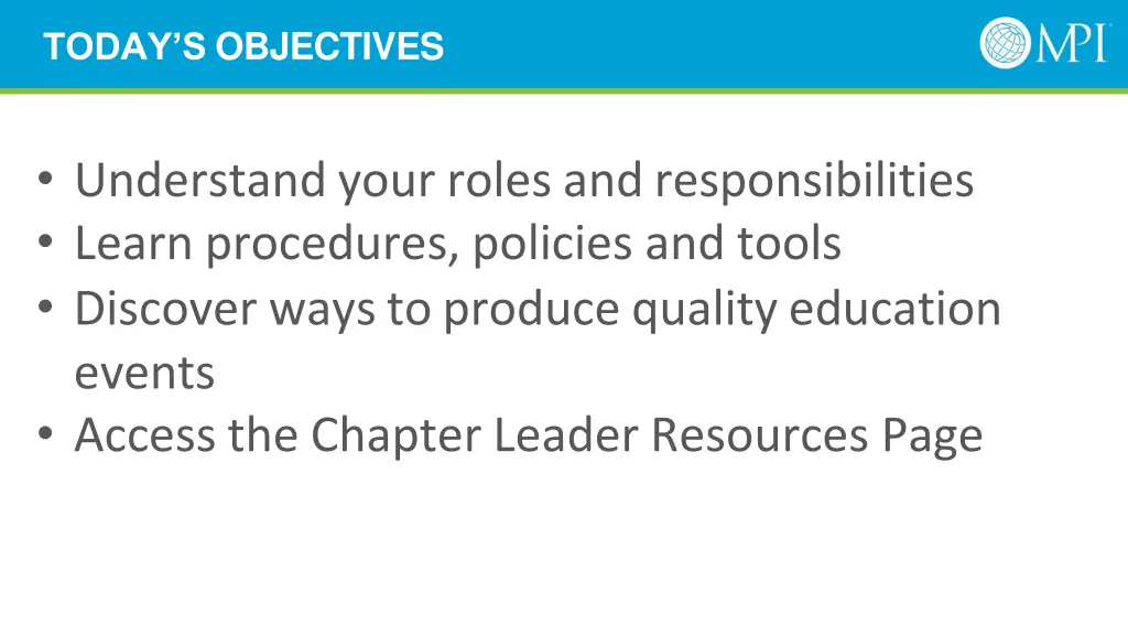 today s objectives