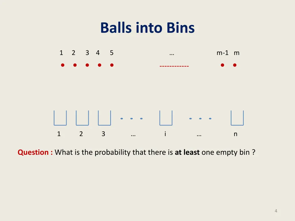 balls into bins 2