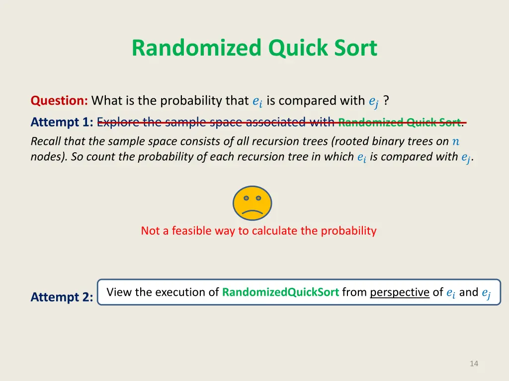 randomized quick sort 2