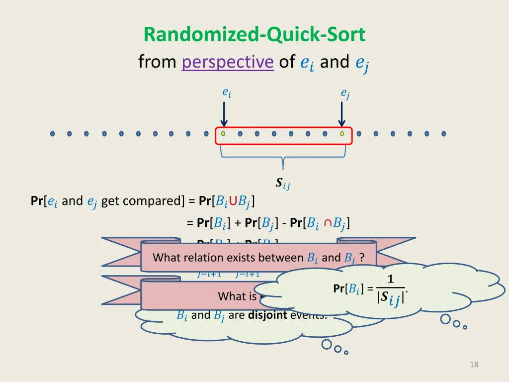 randomized quick sort from perspective of and 3