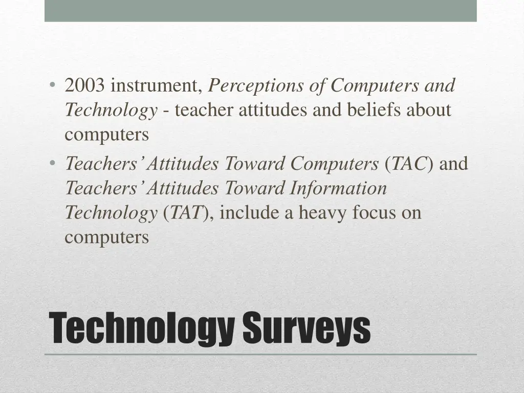 2003 instrument perceptions of computers